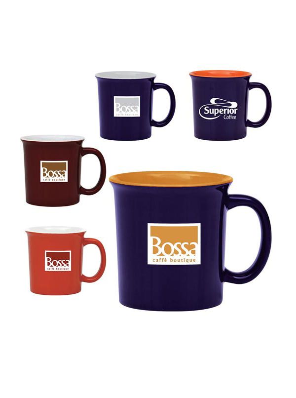 Promo Custom Printed Ceramic Coffee Mugs Assortment of Custom Mugs and Cups Wholesale Mugs In Bulk Carrygreen