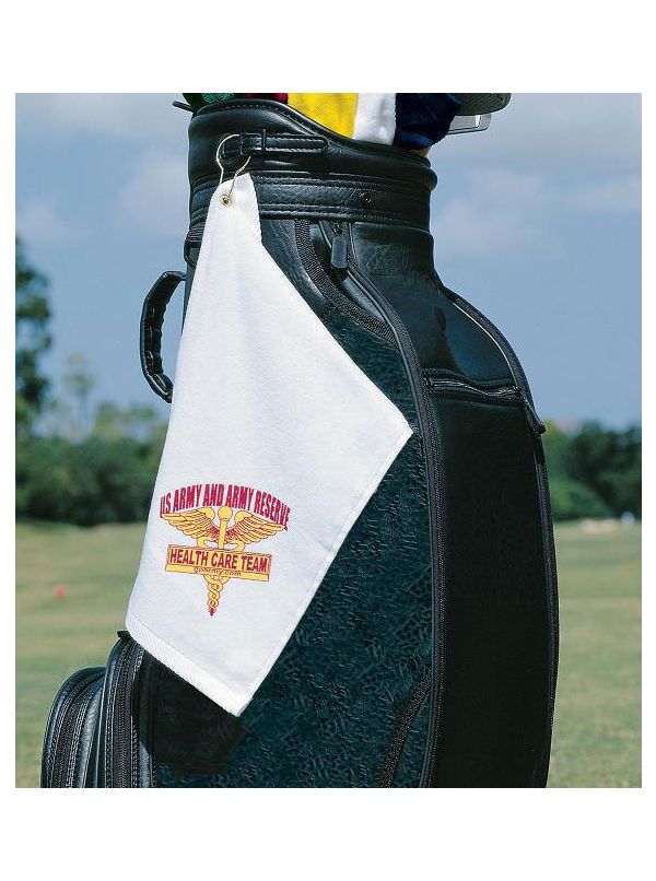 Shop a great selection of White Round Golf Towels Bulk Custom Towel at Carrygreen TCG25CH12white