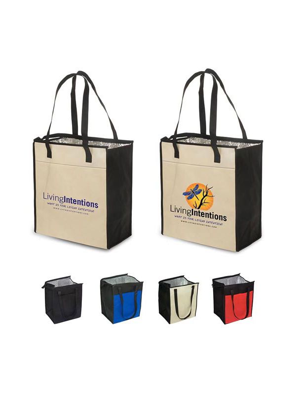 Wholesale Custom Printed Insulated Grocery Tote Bag