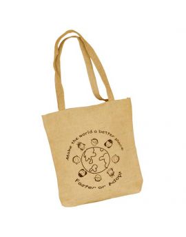 Eco-Friendly Unlaminated Jute / Cotton GroceryTote