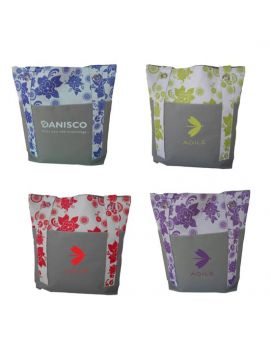 Denier Shopping Zensational Tote Bag with Floral Design