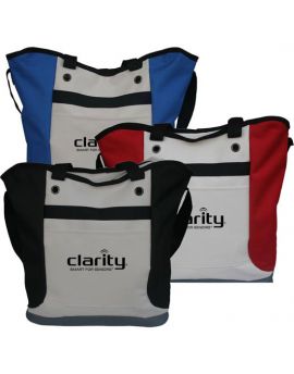 Denier Shopping Bag with Front pocket