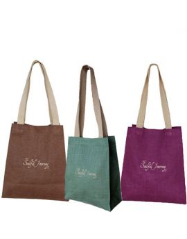 Eco-Friendly Laminated Jute Burlap Spa  & Soap Bags