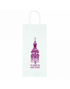 Eco Friendly small White paper bag 