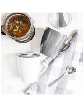 12 oz Double Wall Stainless Steel Thermal Mug- Haus