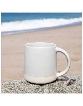 12 oz. Stoneware Mug with Matte Finish  - Magnolia