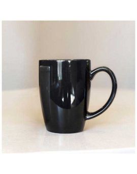 14 oz. Stoneware Mug with Glossy color  - Contour