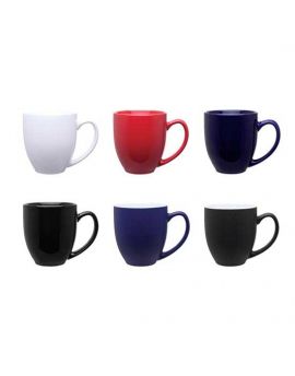 15 oz. Stoneware Mug with Glossy color  - Bistro