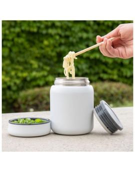 h2go Essen 16.9 oz Double Wall Stainless Steel Thermal Food Container