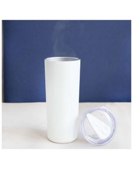 Petal 20.9 oz double wall 18/8 stainless steel thermal tumbler 