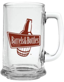 15 oz Beer Mug Glass Tankard