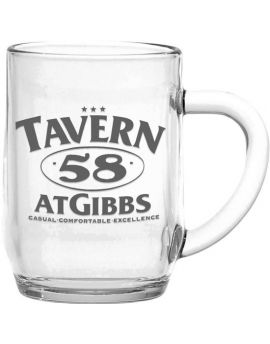 10 oz Classic Beverage Clear Glass Mug