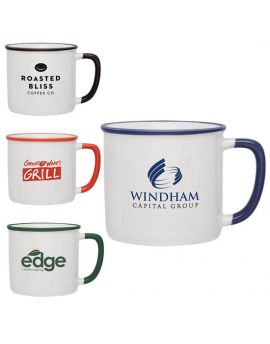 14 oz Two Tone Coffee Mug