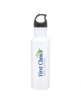 h2go Bolt 24 oz Single Wall Stainless Steel Water Bottle