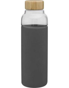 h2go Bali 18 oz single wall borosilicate Glass Bottle 