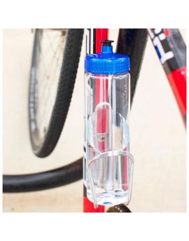 Elgin- 25 oz single wall [BPA-free] PET bottle with threaded push-pull lid