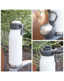 h2go Lumos 25 oz Double Wall Stainless Steel Thermal Bottle