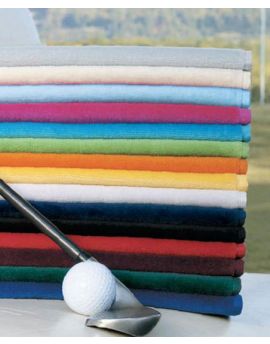 Finger Tip Golf & Sports Towel 12 in X 17 in - Colored