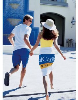 Basic Weight 30 x 60 White Beach Towel
