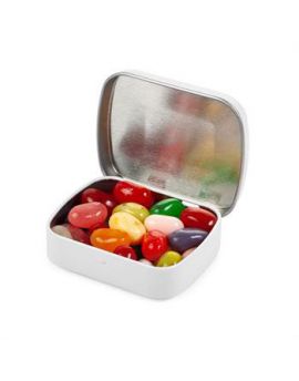 Domed Tin - Jelly Belly and M&M's