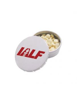 Round Mini Snap-It Tin - Peppermint Flavor