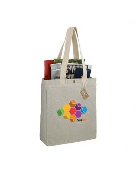 Repose 10oz Recycled Cotton Box Tote w/Snap