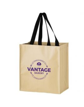 Unique Non-Woven Hybrid Tote with Paper Exterior-Large