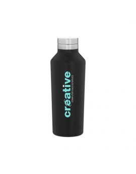 h2go Manhattan 16.9 oz Double Wall Stainless Steel Thermal Bottle