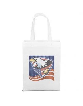 Non Woven Tote Bags in White