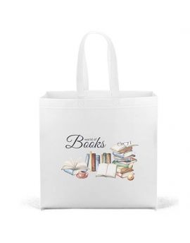 Non Woven Tote Bags in White