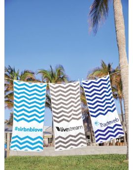 Monte Carlo Beach Towel 30 in x 60 in