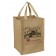 burlap bag with logog