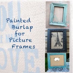 Painted-Burlap-for-Picture-Frames