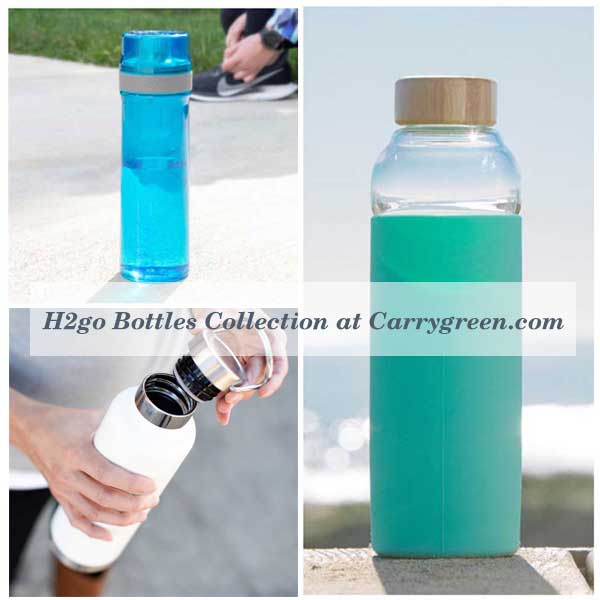 H2go water bottles at carrygreen