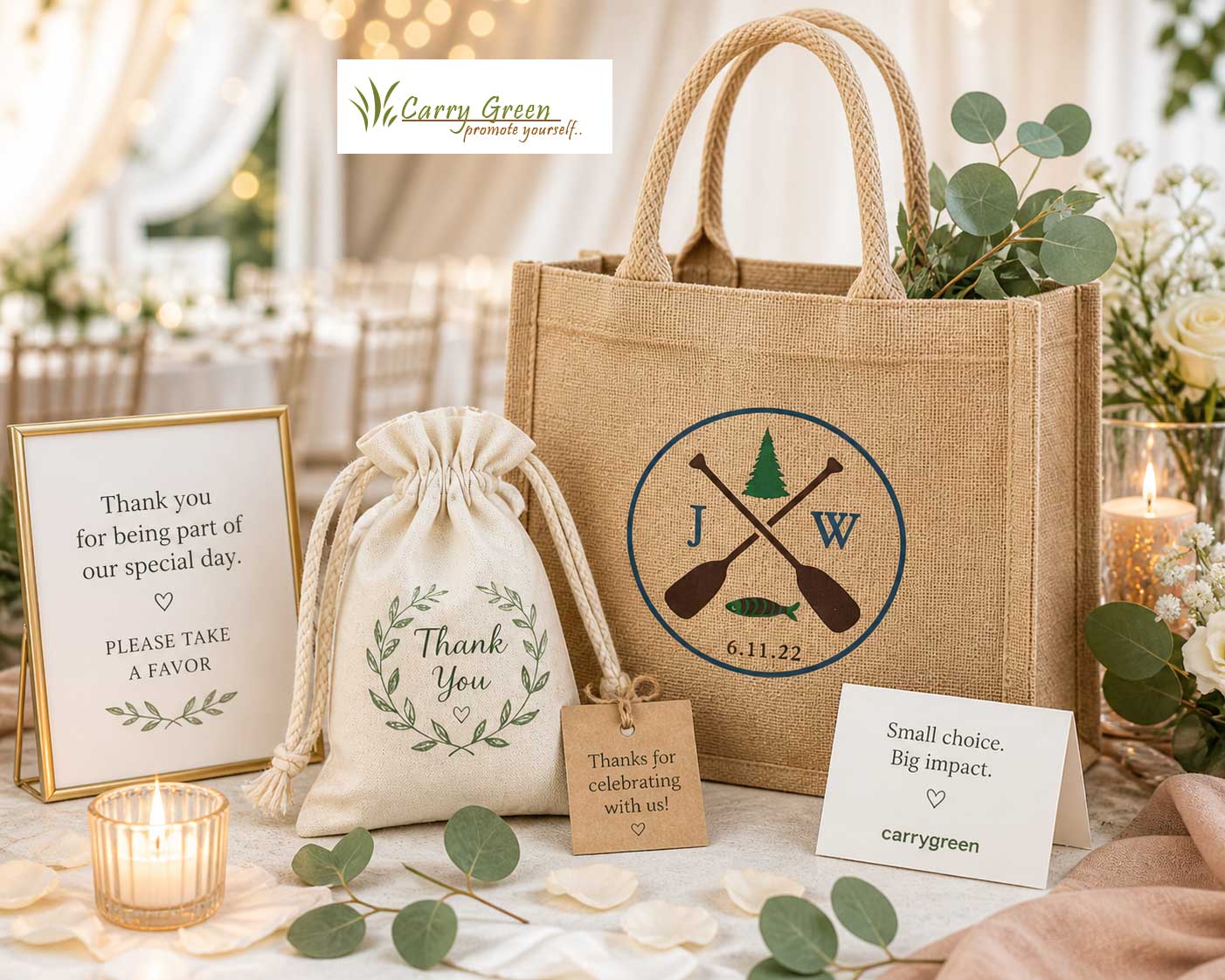 wedding favor bags